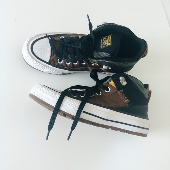 All Star Street Boot Mid Tops Trainers Sneakers - Picture 10 of 12